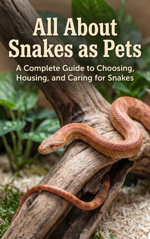 Omslag van All About Snakes as Pets
