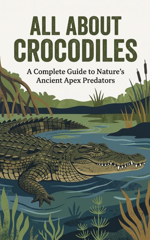 Omslag van All About Crocodiles