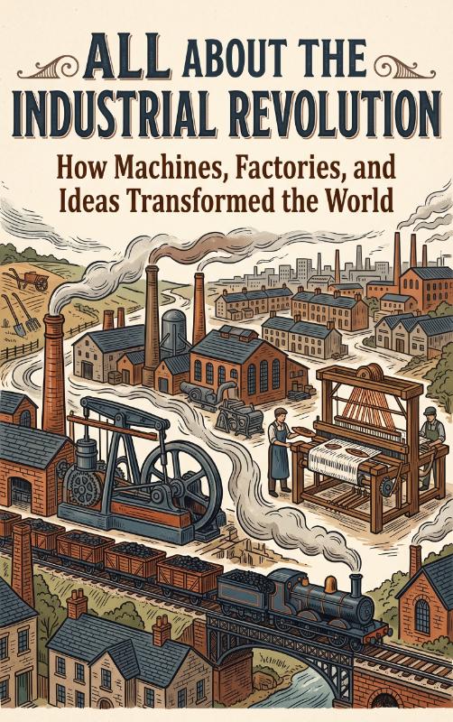 Omslag van All About the Industrial Revolution