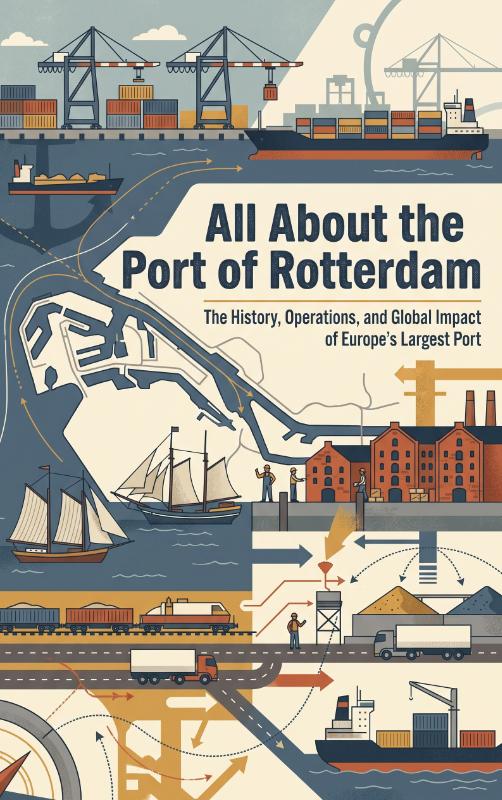 Omslag van All About the Port of Rotterdam