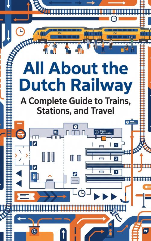 Omslag van All About the Dutch Railway