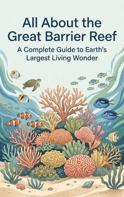 Omslag van All About the Great Barrier Reef