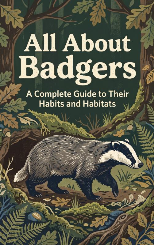 Omslag van All About Badgers