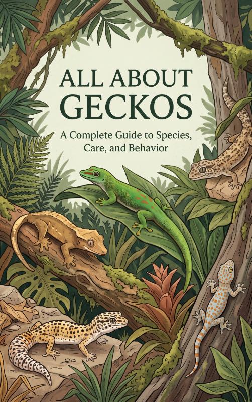 Omslag van All About Geckos