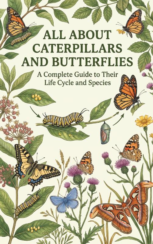 Omslag van All About Caterpillars and Butterflies