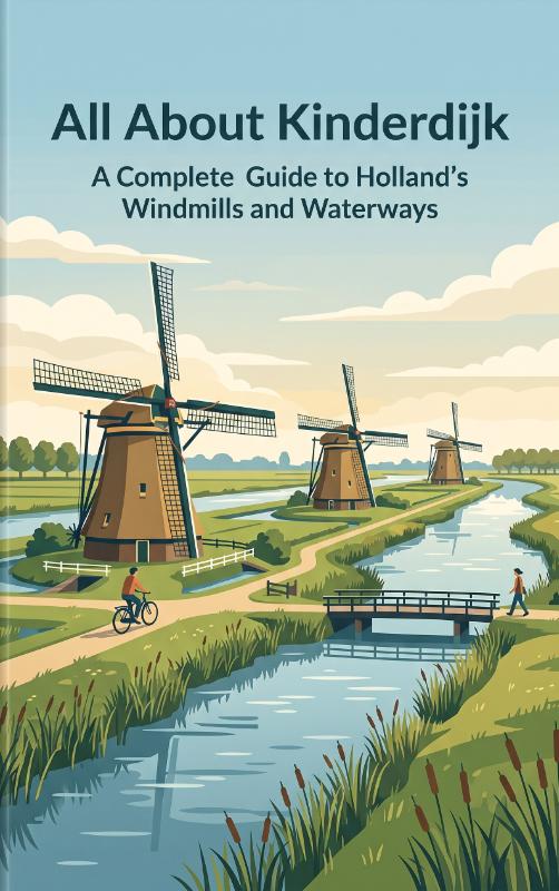 Omslag van All About Kinderdijk