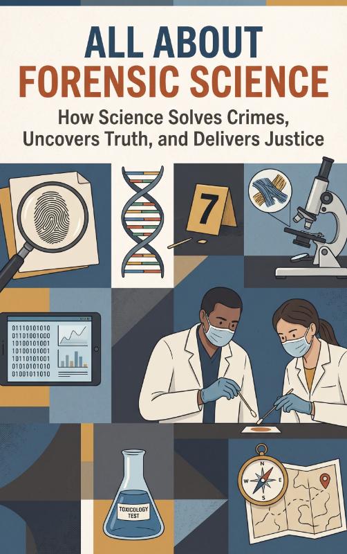 Omslag van All About Forensic Science