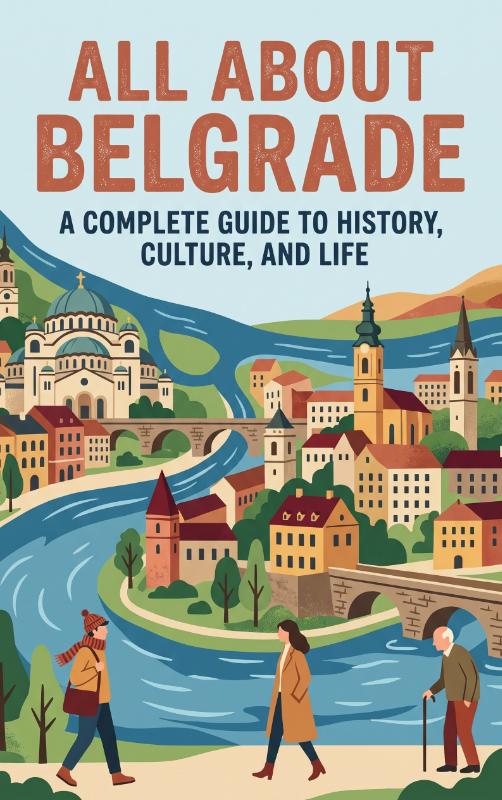 Omslag van All About Belgrade
