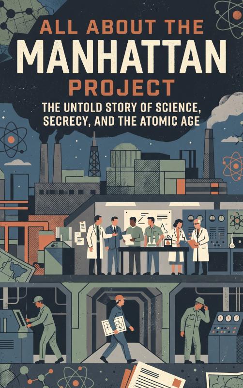 Omslag van All About the Manhattan Project