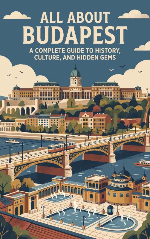 Omslag van All About Budapest