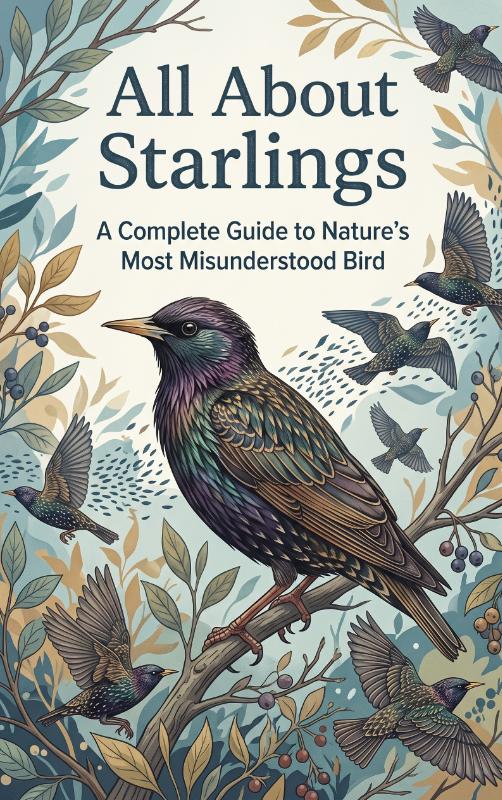 Omslag van All About Starlings