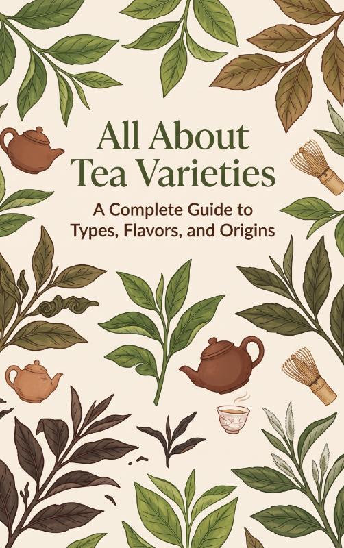 Omslag van All About Tea Varieties