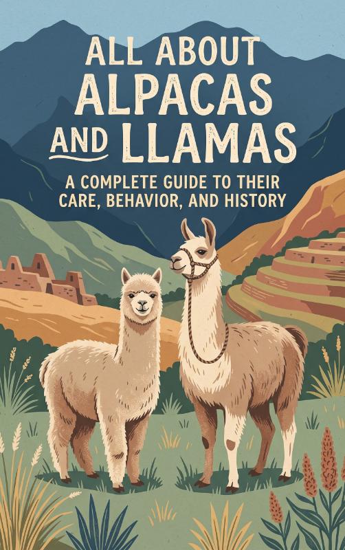 Omslag van All About Alpacas and Llamas