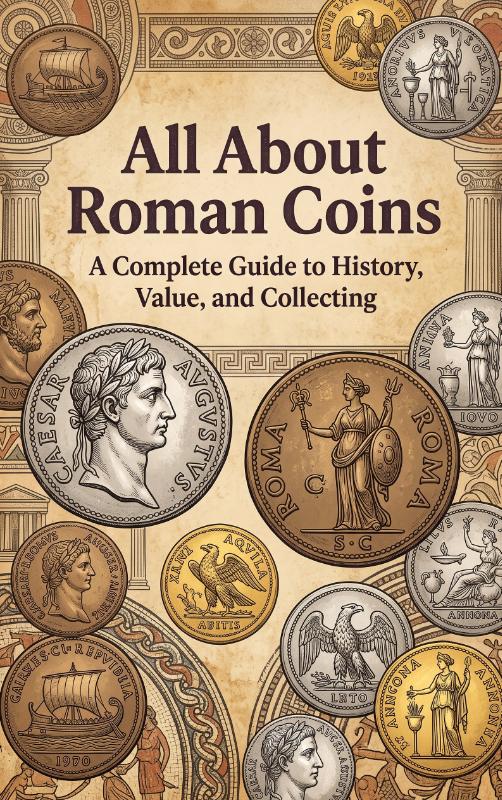 Omslag van All About Roman Coins