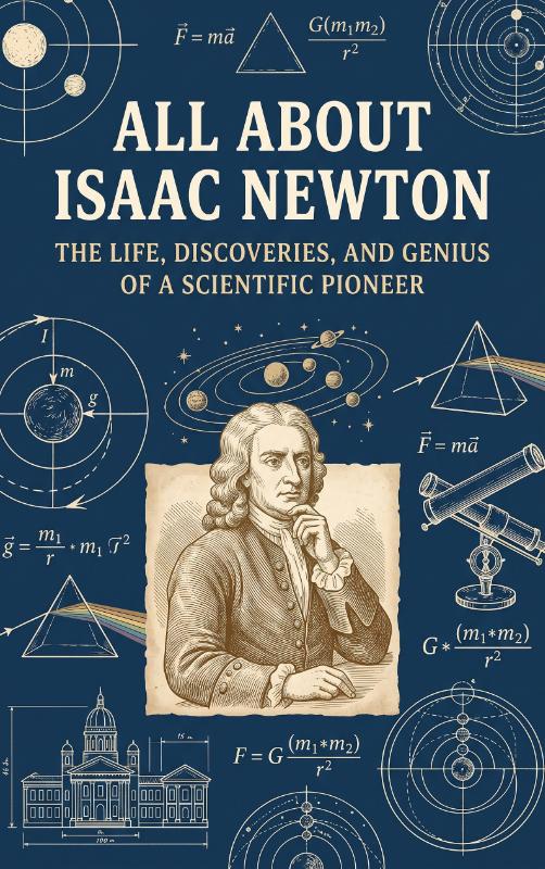 Omslag van All About Isaac Newton