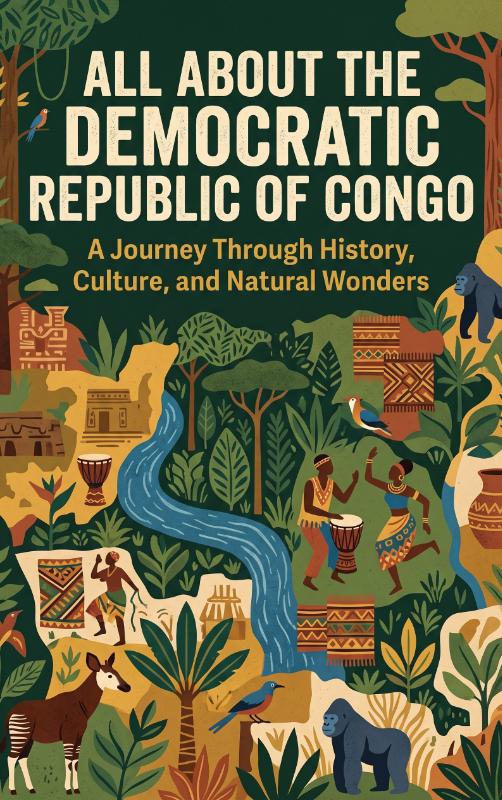 Omslag van All About the Democratic Republic of Congo