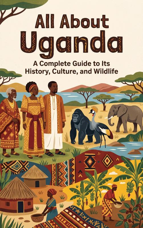 Omslag van All About Uganda