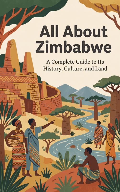 Omslag van All About Zimbabwe
