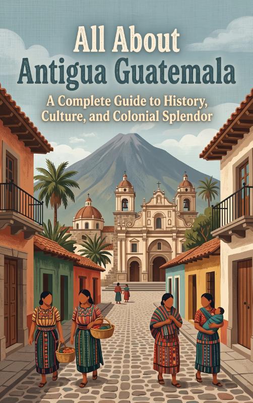 Omslag van All About Antigua Guatemala