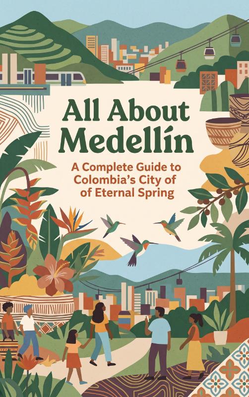Omslag van All About Medellín
