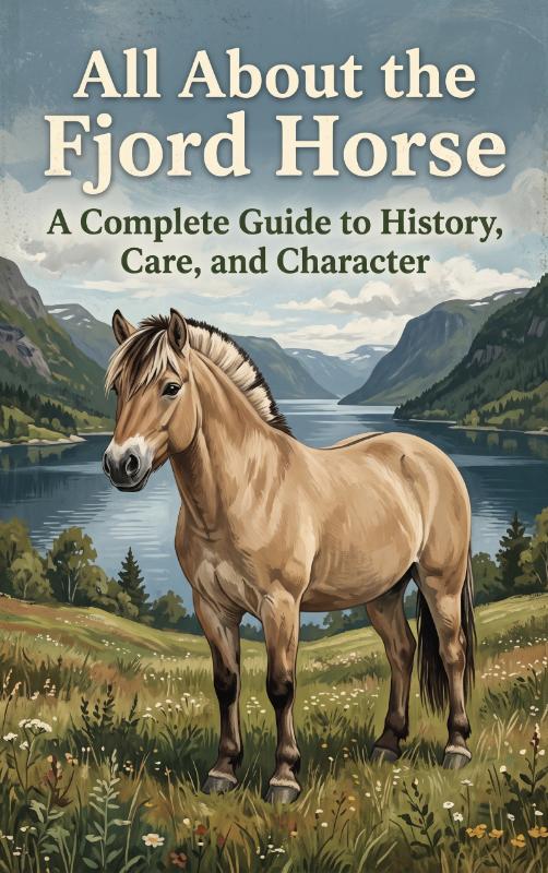 Omslag van All About the Fjord Horse