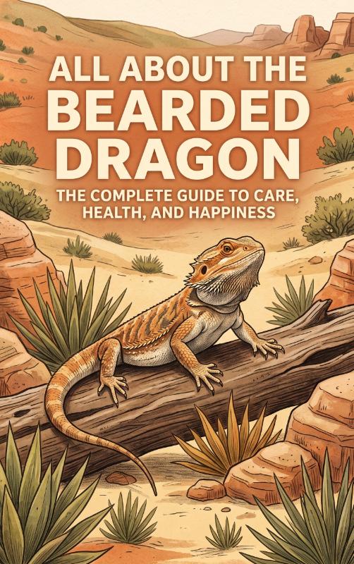 Omslag van All About the Bearded Dragon