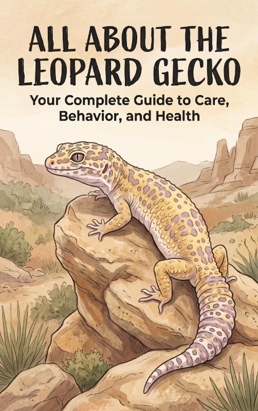 Omslag van All About the Leopard Gecko