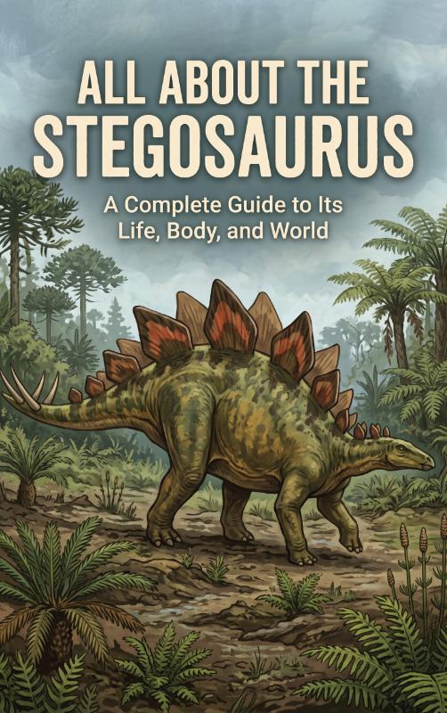 Omslag van All About the Stegosaurus
