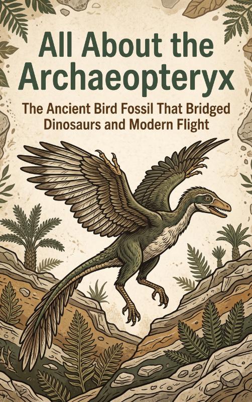 Omslag van All About the Archaeopteryx