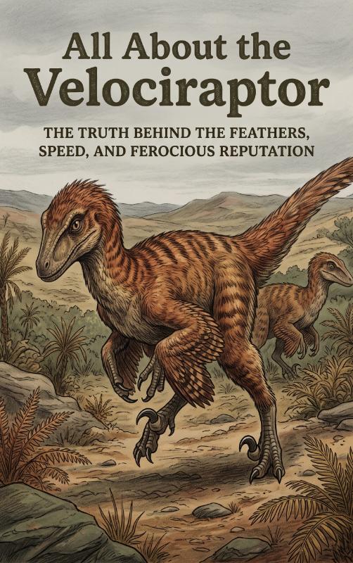 Omslag van All About the Velociraptor