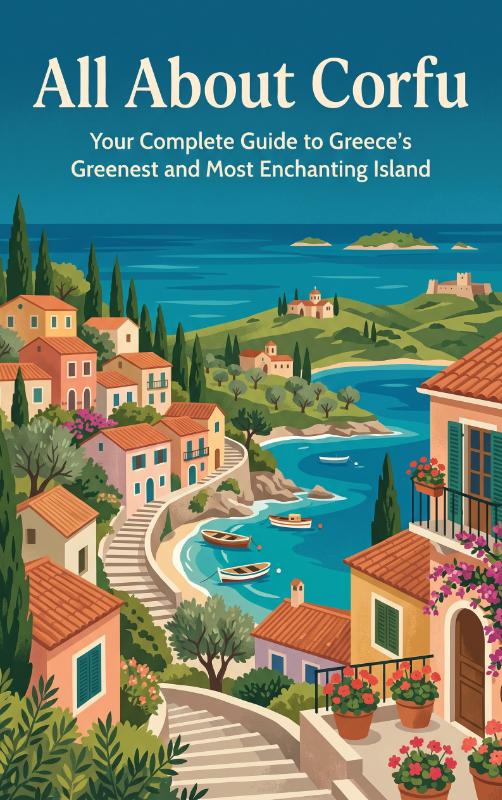 Omslag van All About Corfu