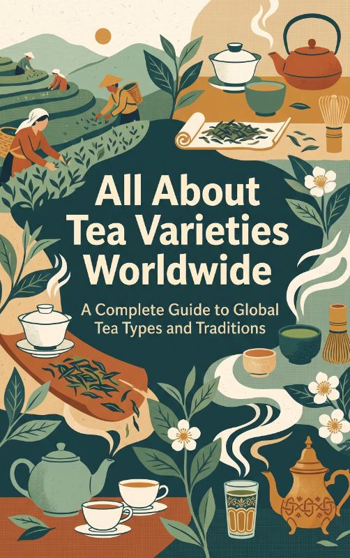 Omslag van All About Tea Varieties Worldwide