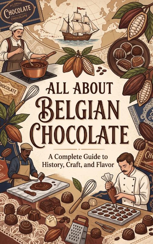 Omslag van All About Belgian Chocolate