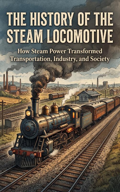 Omslag van The History of the Steam Locomotive