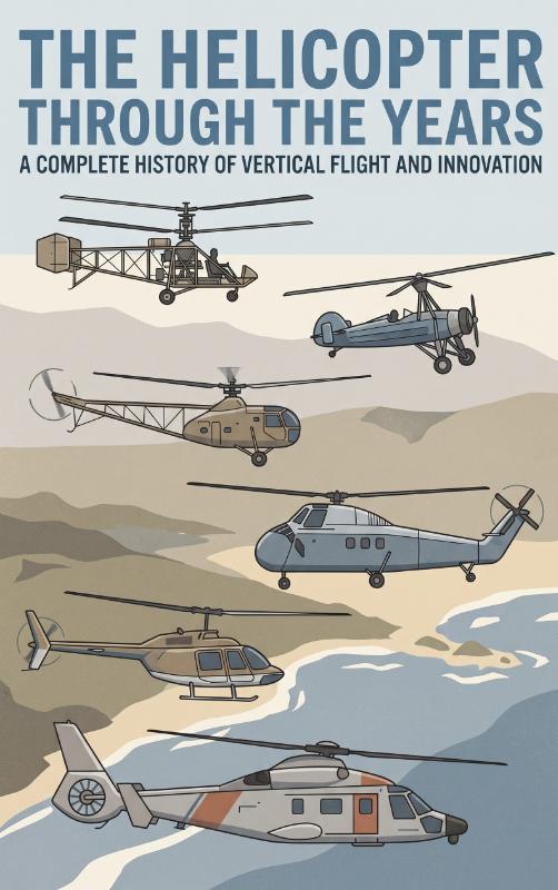 Omslag van The Helicopter Through the Years