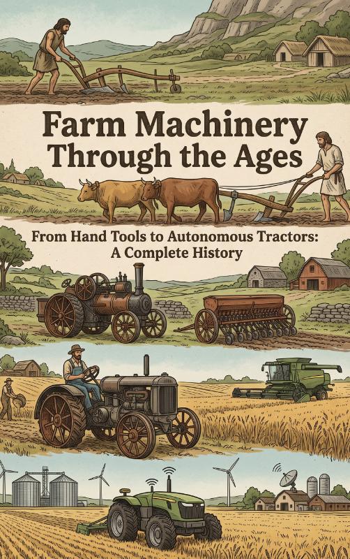 Omslag van Farm Machinery Through the Ages