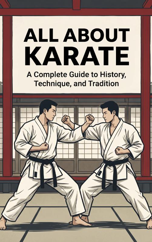 Omslag van All About Karate