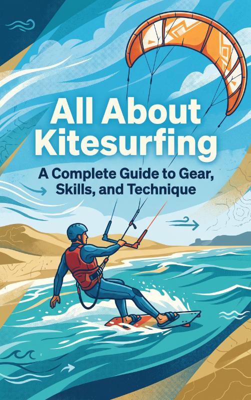 Omslag van All About Kitesurfing