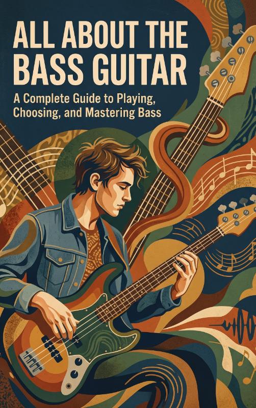Omslag van All About the Bass Guitar
