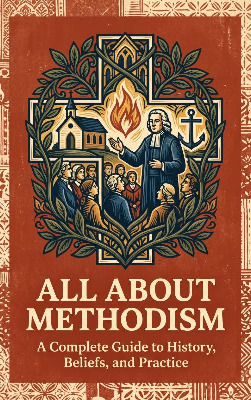 Omslag van All About Methodism