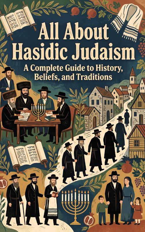 Omslag van All About Hasidic Judaism