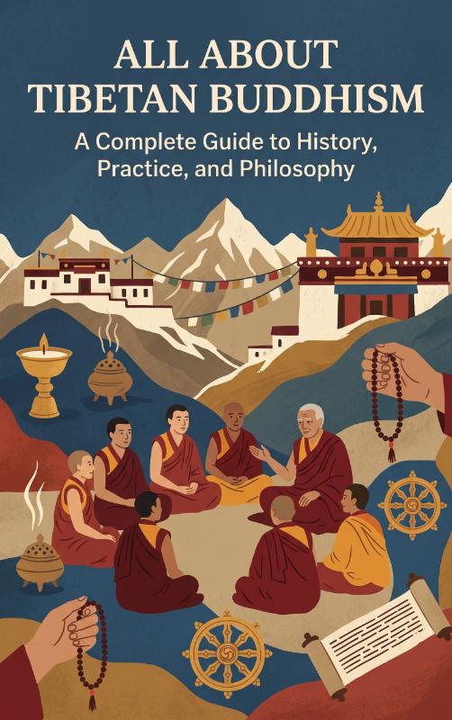 Omslag van All About Tibetan Buddhism
