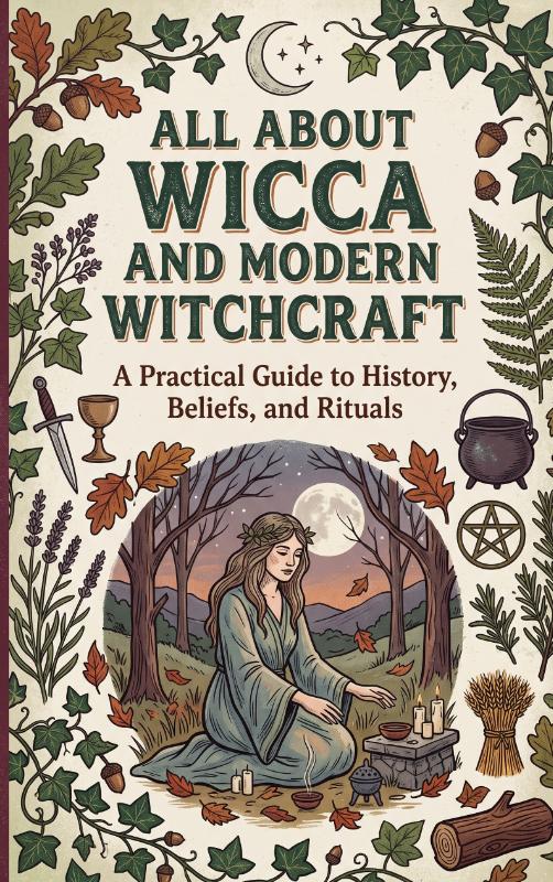Omslag van All About Wicca and Modern Witchcraft