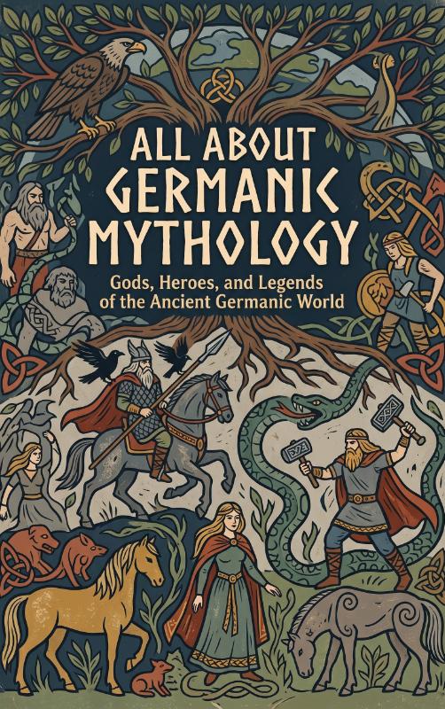 Omslag van All About Germanic Mythology