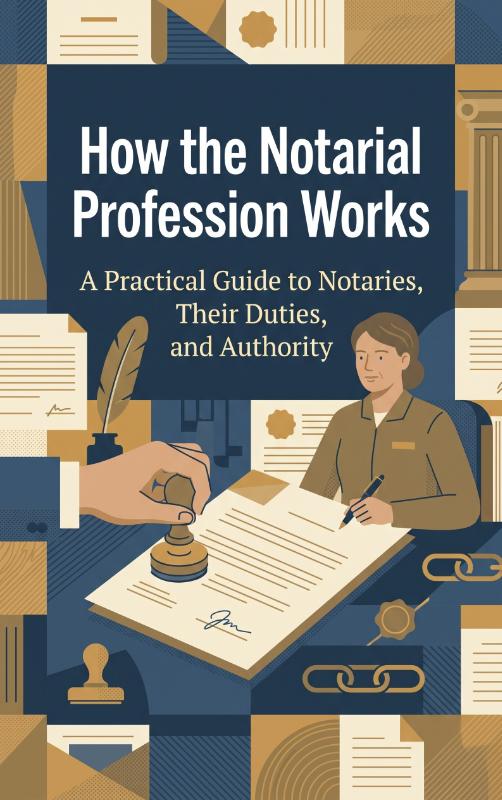 Omslag van How the Notarial Profession Works
