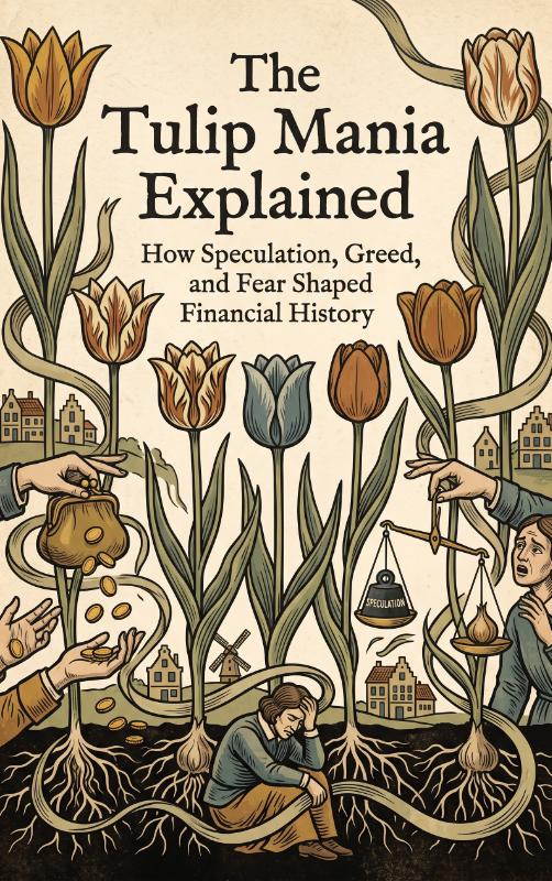 Omslag van The Tulip Mania Explained