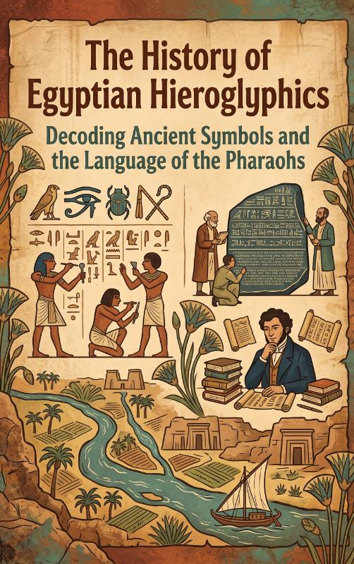 Omslag van The History of Egyptian Hieroglyphics