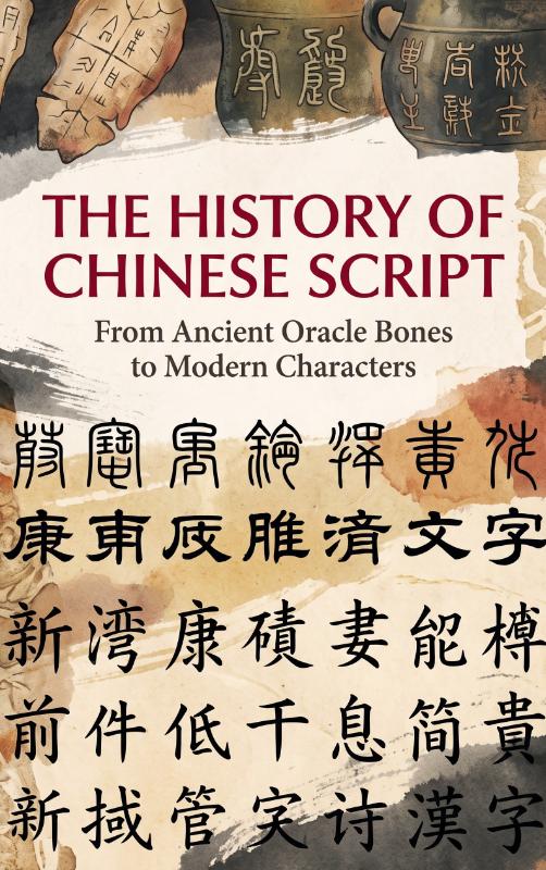 Omslag van The History of Chinese Script