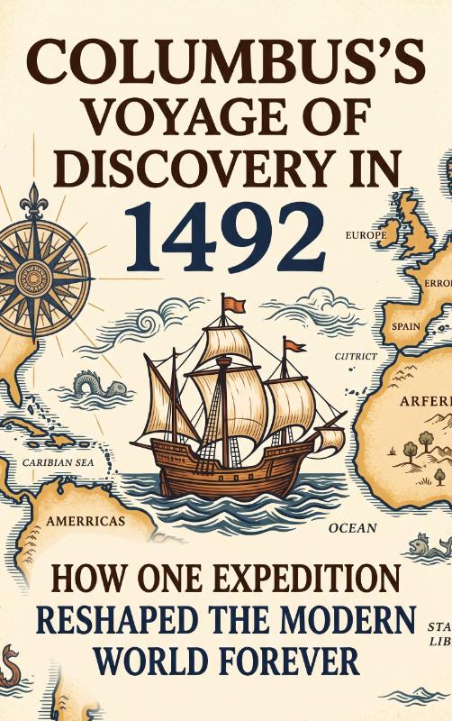 Omslag van Columbus's Voyage of Discovery in 1492