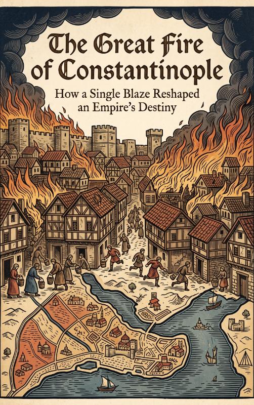 Omslag van The Great Fire of Constantinople